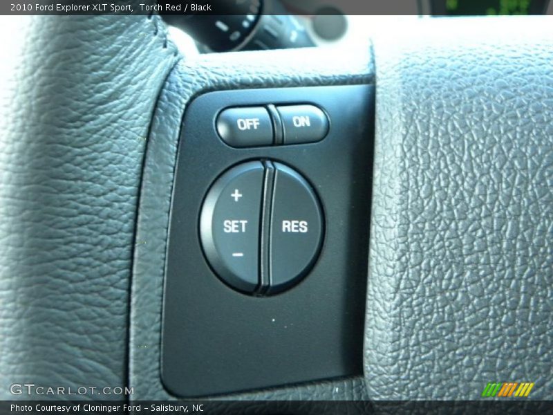 Torch Red / Black 2010 Ford Explorer XLT Sport