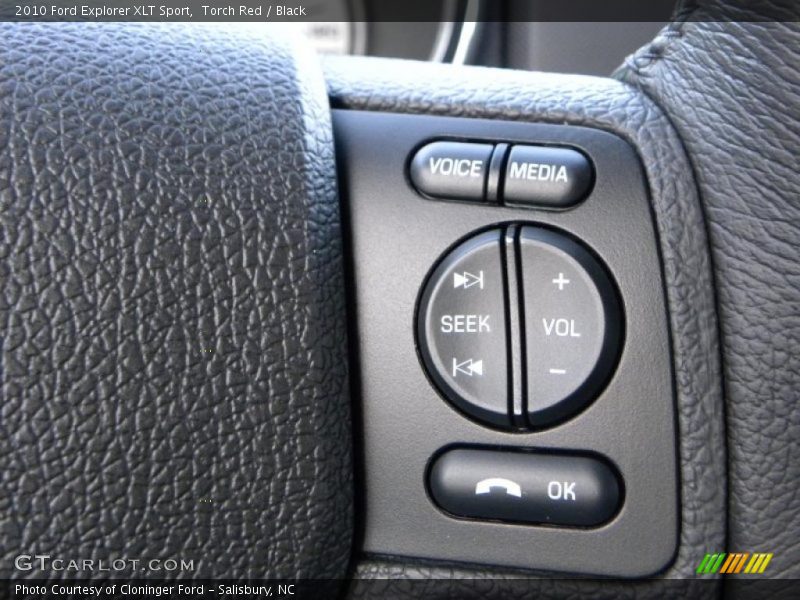 Torch Red / Black 2010 Ford Explorer XLT Sport