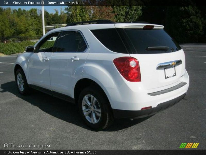 Summit White / Jet Black 2011 Chevrolet Equinox LT