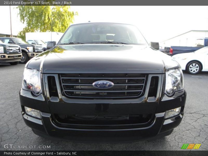 Black / Black 2010 Ford Explorer XLT Sport