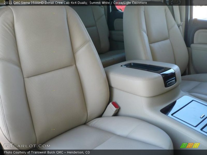  2011 Sierra 3500HD Denali Crew Cab 4x4 Dually Cocoa/Light Cashmere Interior