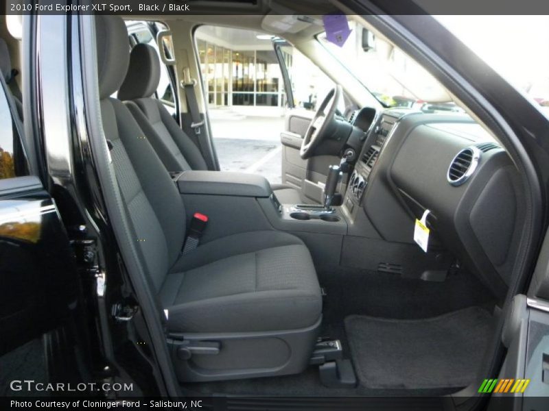 Black / Black 2010 Ford Explorer XLT Sport