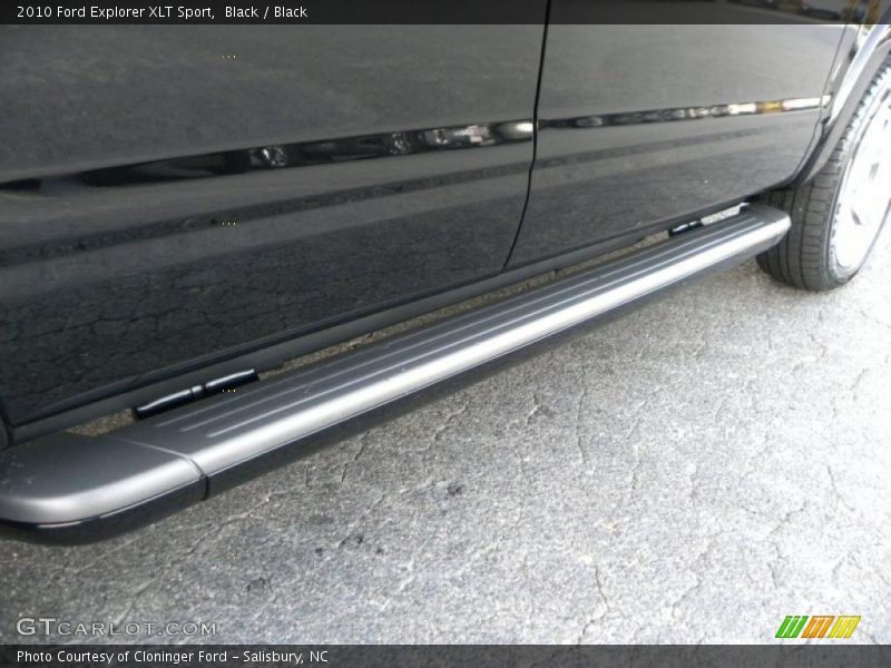 Black / Black 2010 Ford Explorer XLT Sport