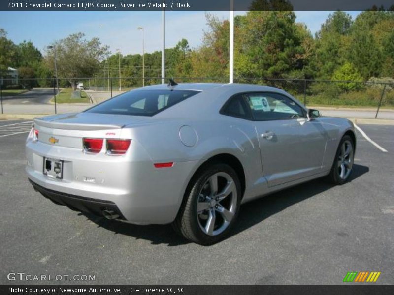 Silver Ice Metallic / Black 2011 Chevrolet Camaro LT/RS Coupe