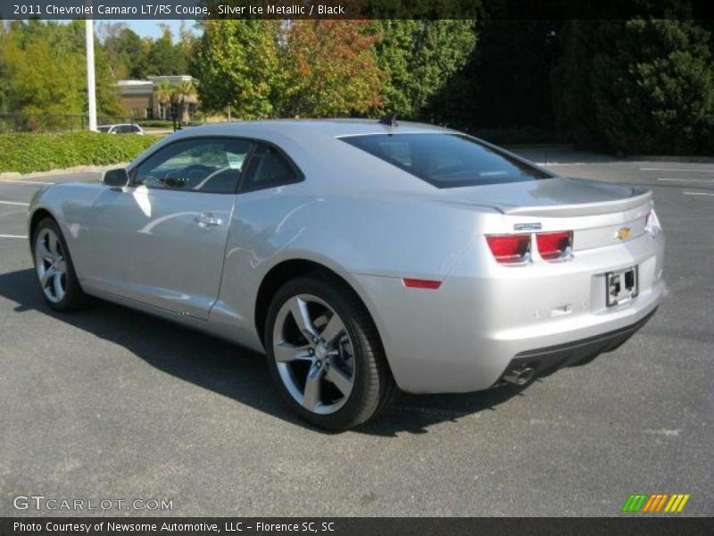 Silver Ice Metallic / Black 2011 Chevrolet Camaro LT/RS Coupe