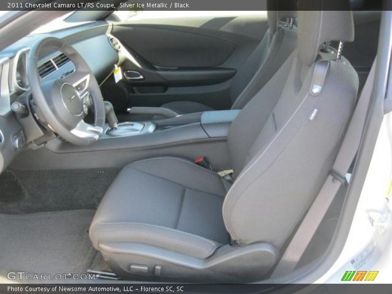 Silver Ice Metallic / Black 2011 Chevrolet Camaro LT/RS Coupe