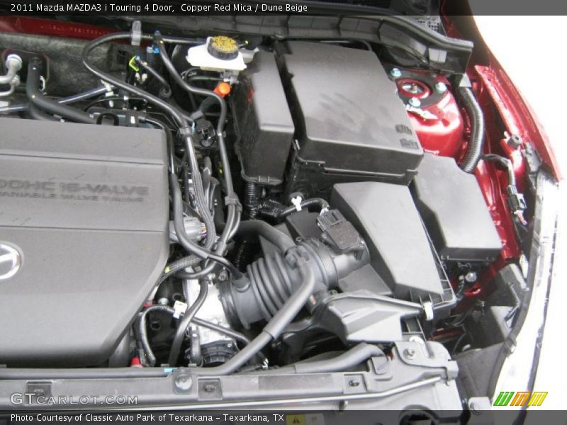  2011 MAZDA3 i Touring 4 Door Engine - 2.0 Liter DOHC 16-Valve VVT 4 Cylinder