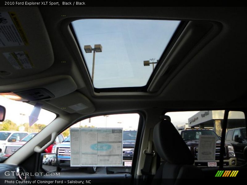 Black / Black 2010 Ford Explorer XLT Sport