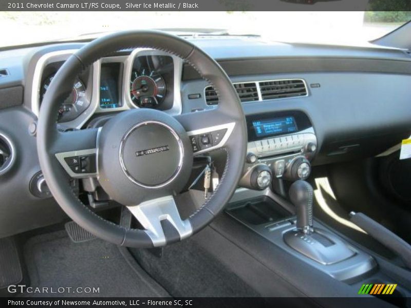 Silver Ice Metallic / Black 2011 Chevrolet Camaro LT/RS Coupe