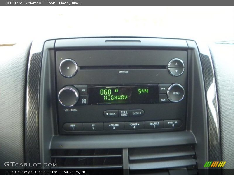 Black / Black 2010 Ford Explorer XLT Sport