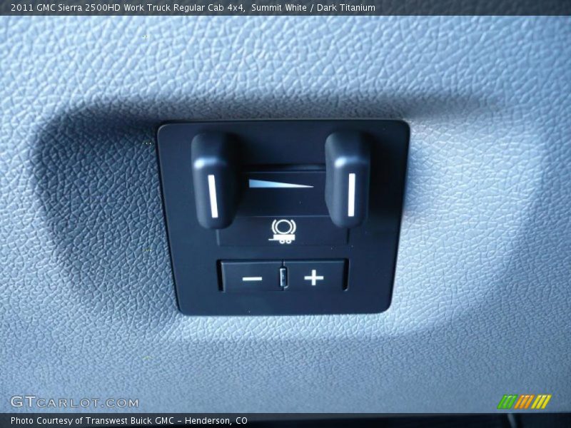 Summit White / Dark Titanium 2011 GMC Sierra 2500HD Work Truck Regular Cab 4x4