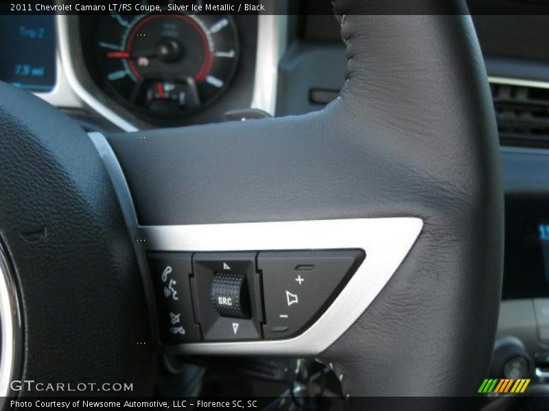Silver Ice Metallic / Black 2011 Chevrolet Camaro LT/RS Coupe