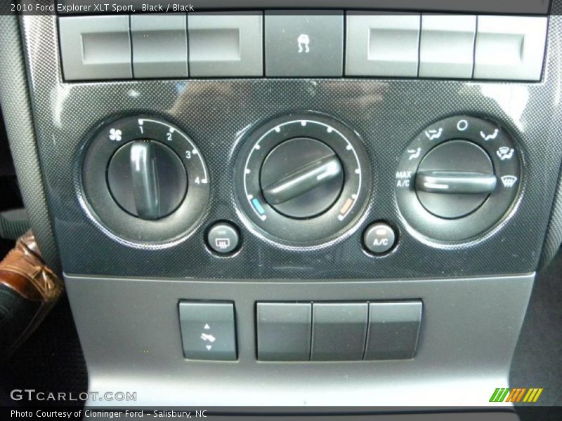 Black / Black 2010 Ford Explorer XLT Sport