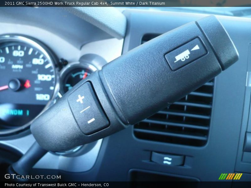 Summit White / Dark Titanium 2011 GMC Sierra 2500HD Work Truck Regular Cab 4x4