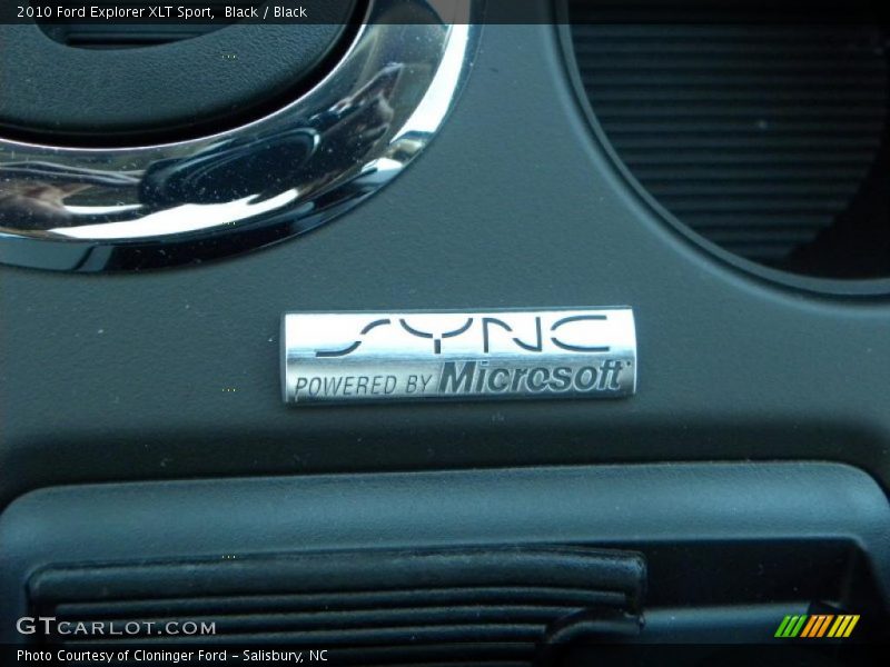 Black / Black 2010 Ford Explorer XLT Sport