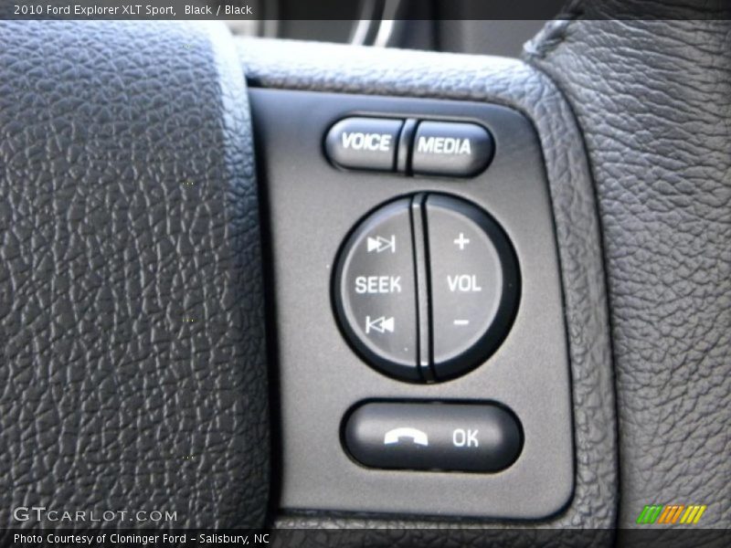 Black / Black 2010 Ford Explorer XLT Sport