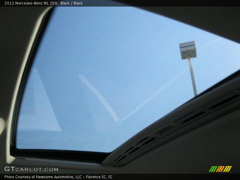 Sunroof of 2011 ML 350