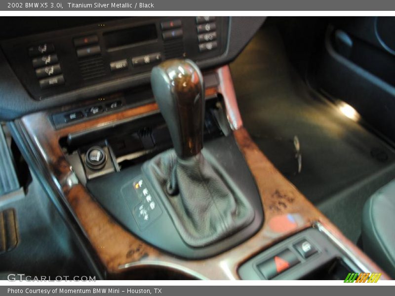 Titanium Silver Metallic / Black 2002 BMW X5 3.0i