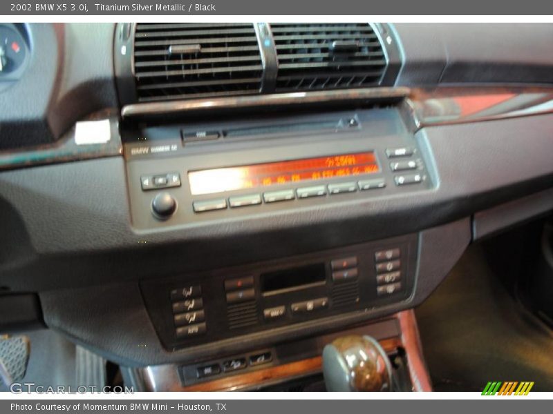 Titanium Silver Metallic / Black 2002 BMW X5 3.0i