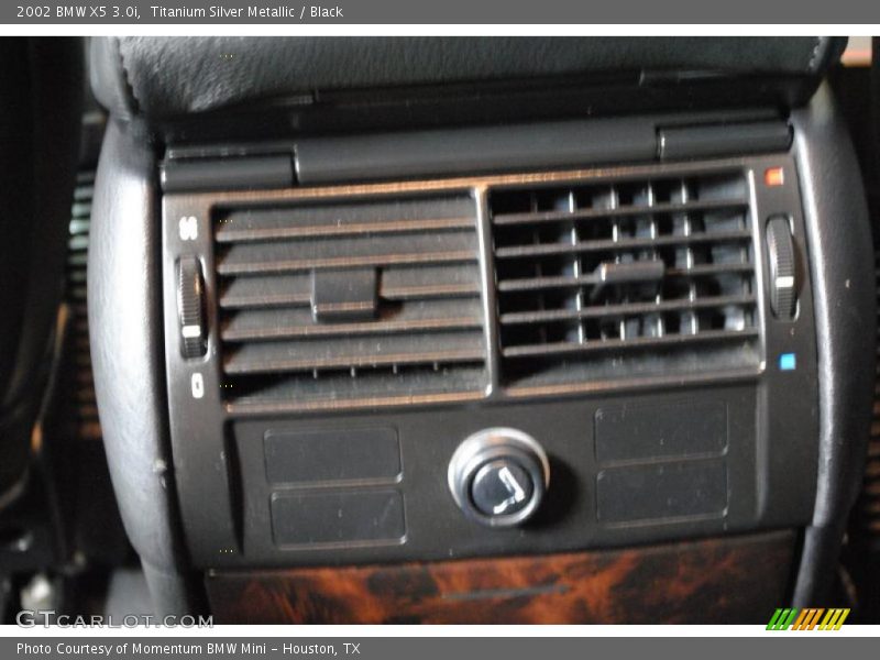 Titanium Silver Metallic / Black 2002 BMW X5 3.0i