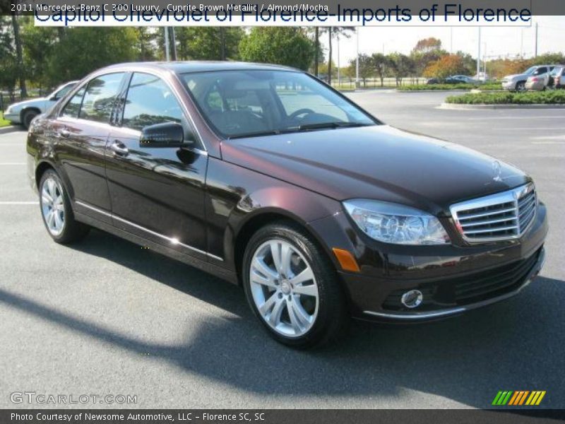 Cuprite Brown Metallic / Almond/Mocha 2011 Mercedes-Benz C 300 Luxury