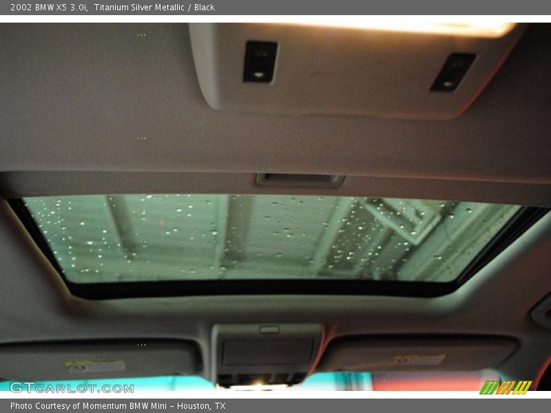 Titanium Silver Metallic / Black 2002 BMW X5 3.0i