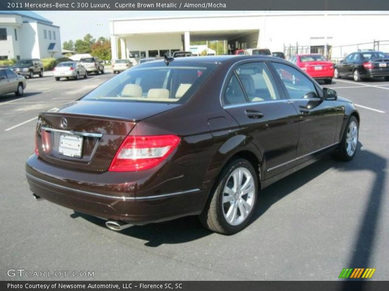 Cuprite Brown Metallic / Almond/Mocha 2011 Mercedes-Benz C 300 Luxury