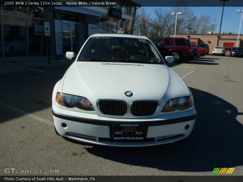Alpine White / Natural Brown 2005 BMW 3 Series 330xi Sedan