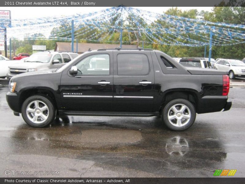 Black / Ebony 2011 Chevrolet Avalanche LTZ 4x4