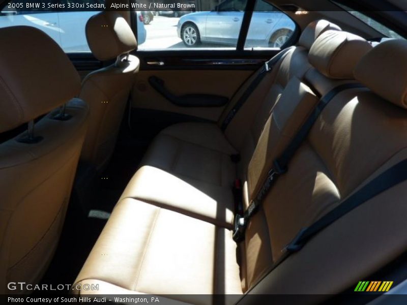 Alpine White / Natural Brown 2005 BMW 3 Series 330xi Sedan