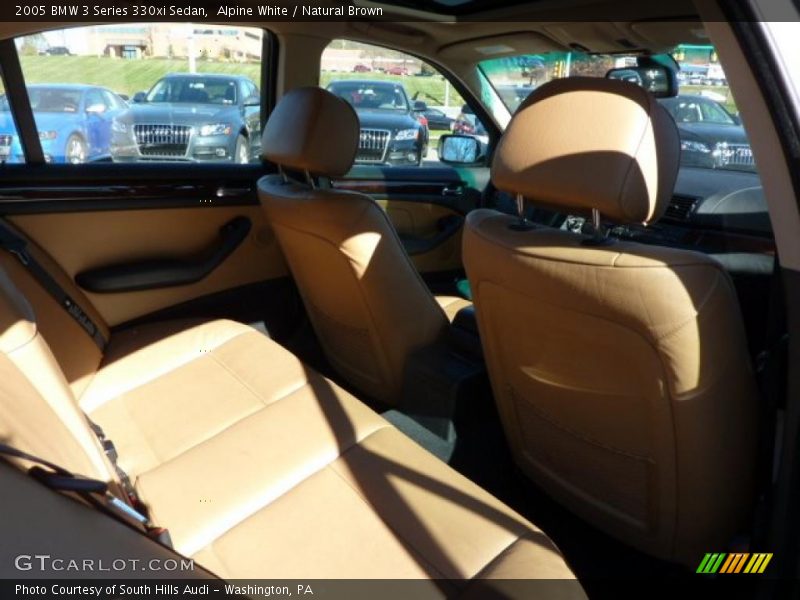 Alpine White / Natural Brown 2005 BMW 3 Series 330xi Sedan