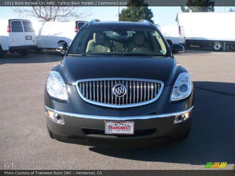 Carbon Black Metallic / Cashmere/Cocoa 2011 Buick Enclave CXL AWD