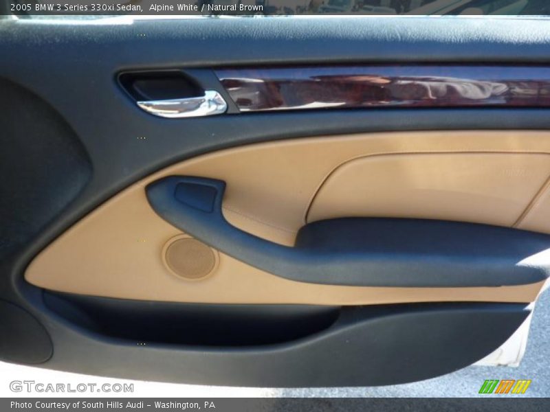 Alpine White / Natural Brown 2005 BMW 3 Series 330xi Sedan
