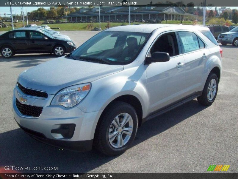 Front 3/4 View of 2011 Equinox LS AWD