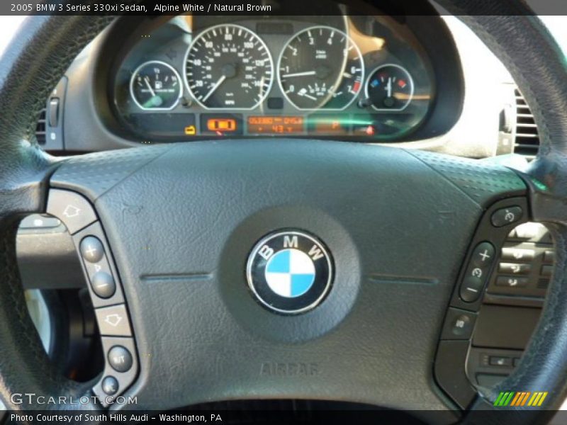 Alpine White / Natural Brown 2005 BMW 3 Series 330xi Sedan