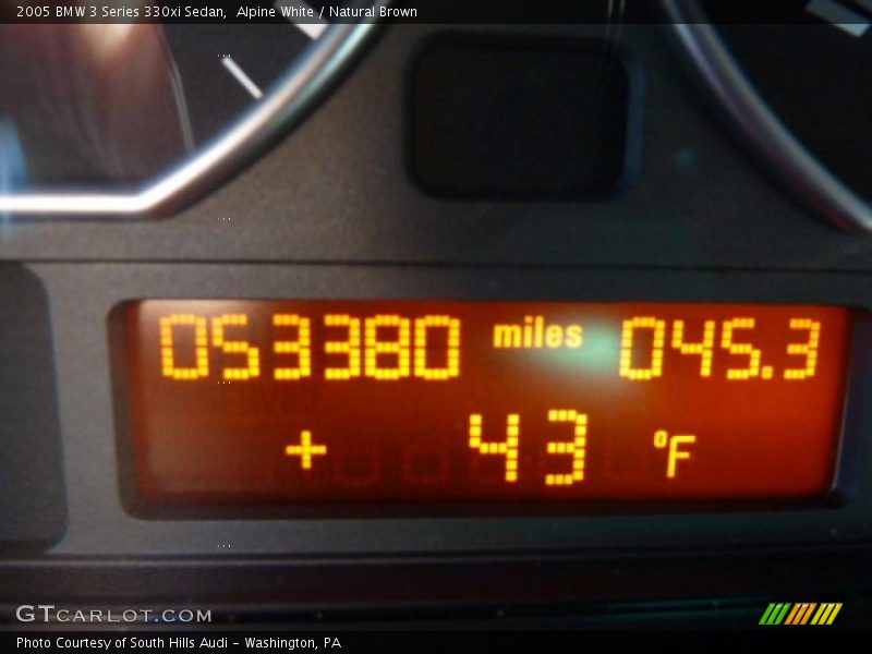 Alpine White / Natural Brown 2005 BMW 3 Series 330xi Sedan