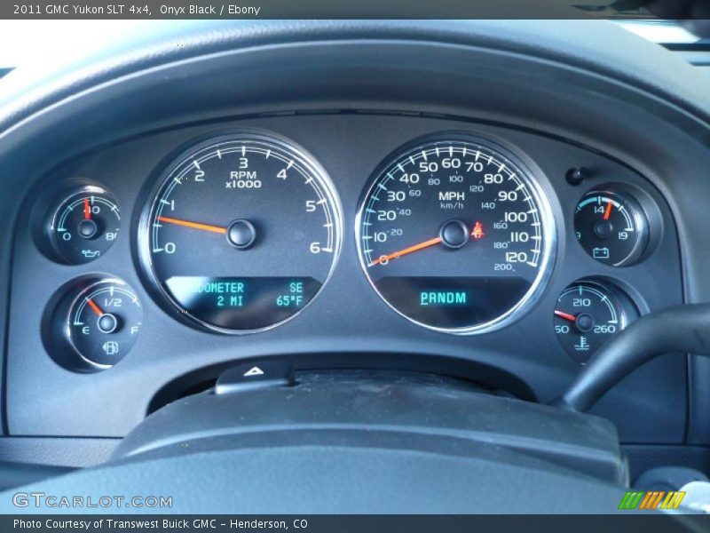  2011 Yukon SLT 4x4 SLT 4x4 Gauges
