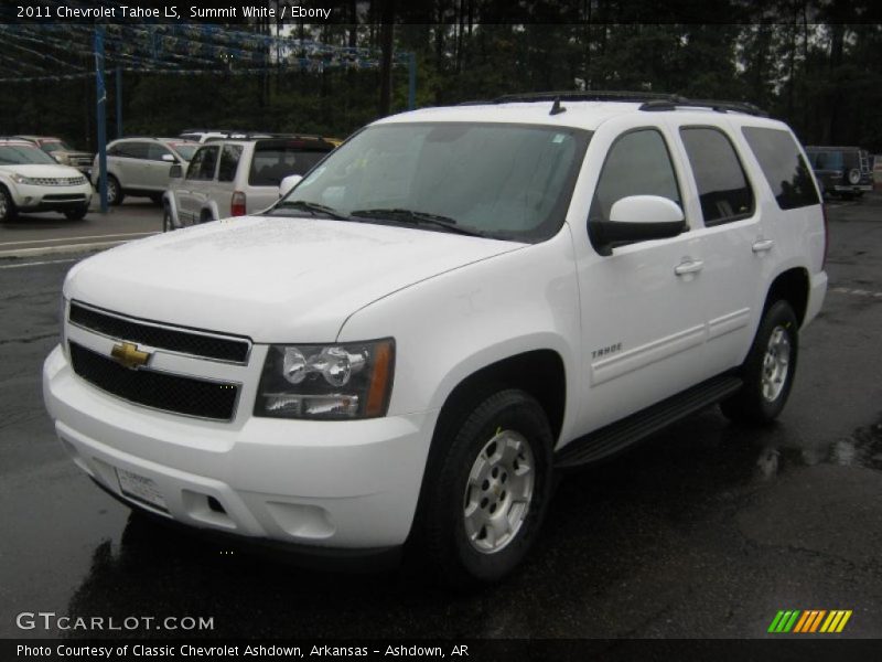 Summit White / Ebony 2011 Chevrolet Tahoe LS