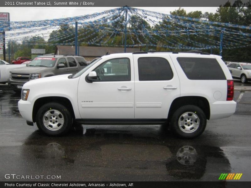 Summit White / Ebony 2011 Chevrolet Tahoe LS