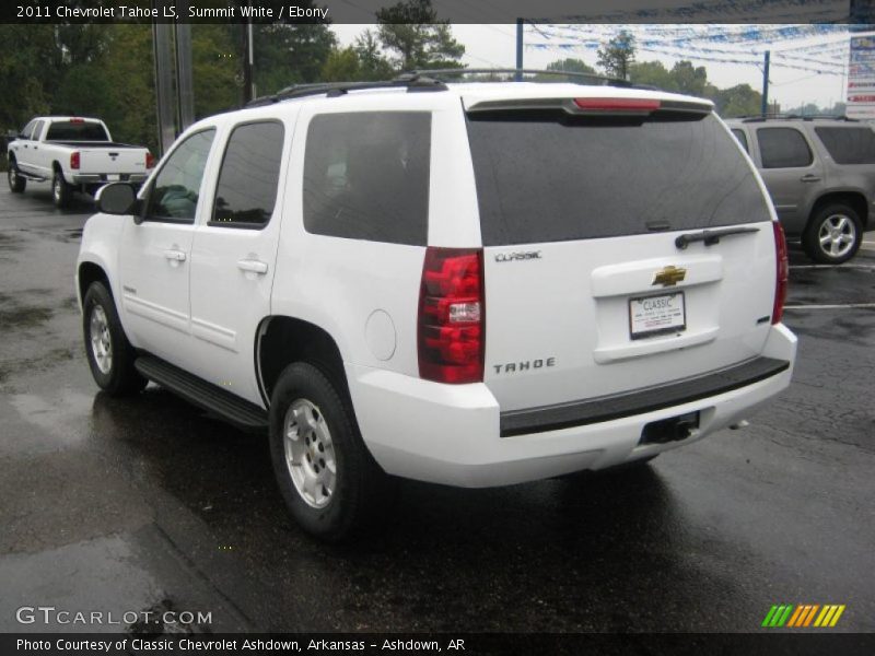 Summit White / Ebony 2011 Chevrolet Tahoe LS