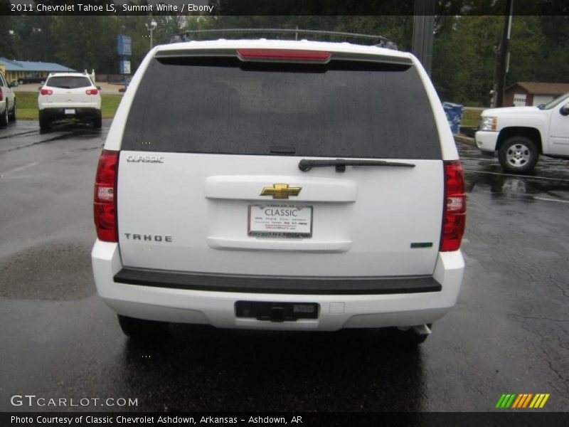 Summit White / Ebony 2011 Chevrolet Tahoe LS