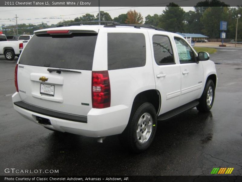 Summit White / Ebony 2011 Chevrolet Tahoe LS