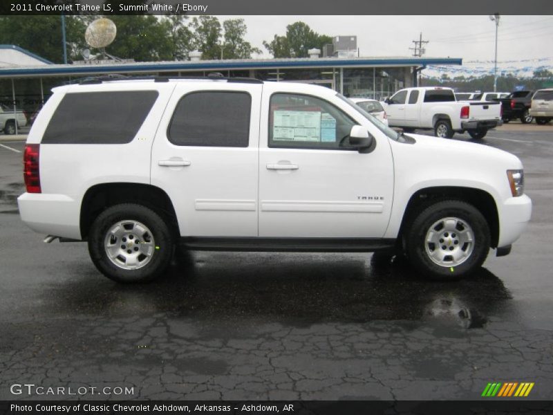  2011 Tahoe LS Summit White