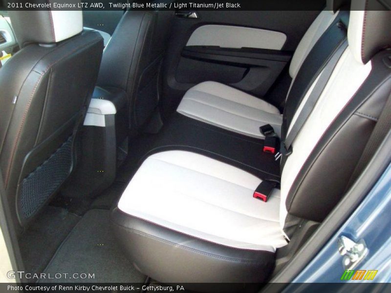 2011 Equinox LTZ AWD Light Titanium/Jet Black Interior