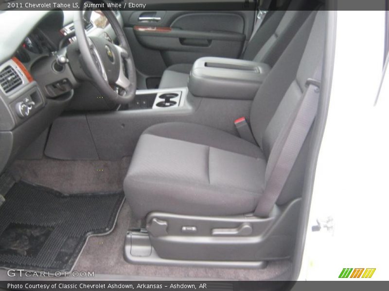  2011 Tahoe LS Ebony Interior