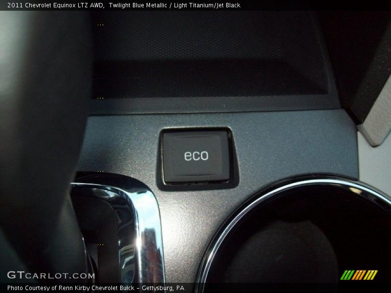 Twilight Blue Metallic / Light Titanium/Jet Black 2011 Chevrolet Equinox LTZ AWD