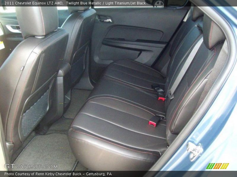  2011 Equinox LTZ AWD Light Titanium/Jet Black Interior
