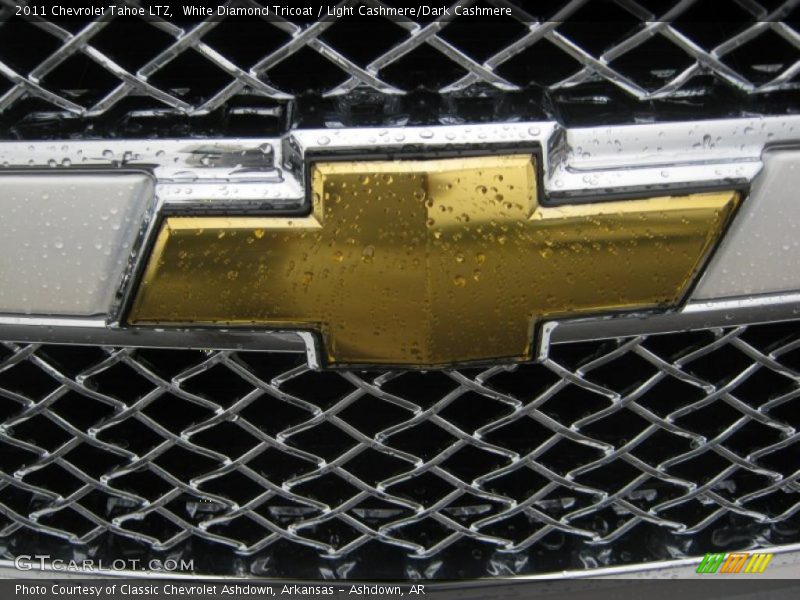 White Diamond Tricoat / Light Cashmere/Dark Cashmere 2011 Chevrolet Tahoe LTZ