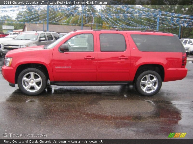  2011 Suburban LT Victory Red