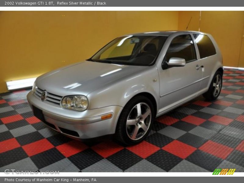 Reflex Silver Metallic / Black 2002 Volkswagen GTI 1.8T